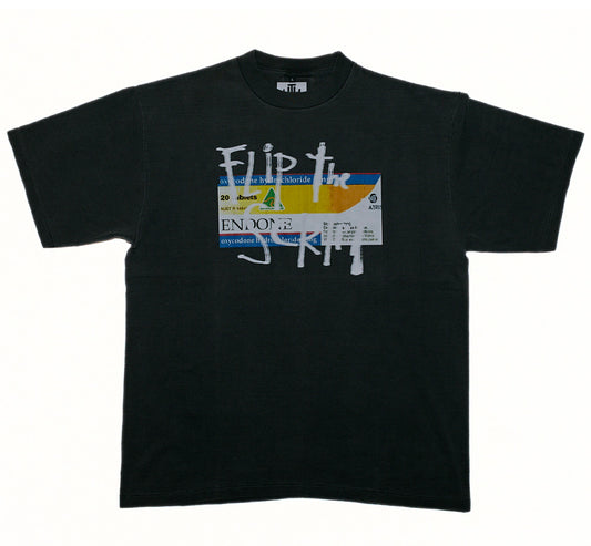 Flip The Script T-shirt - Black