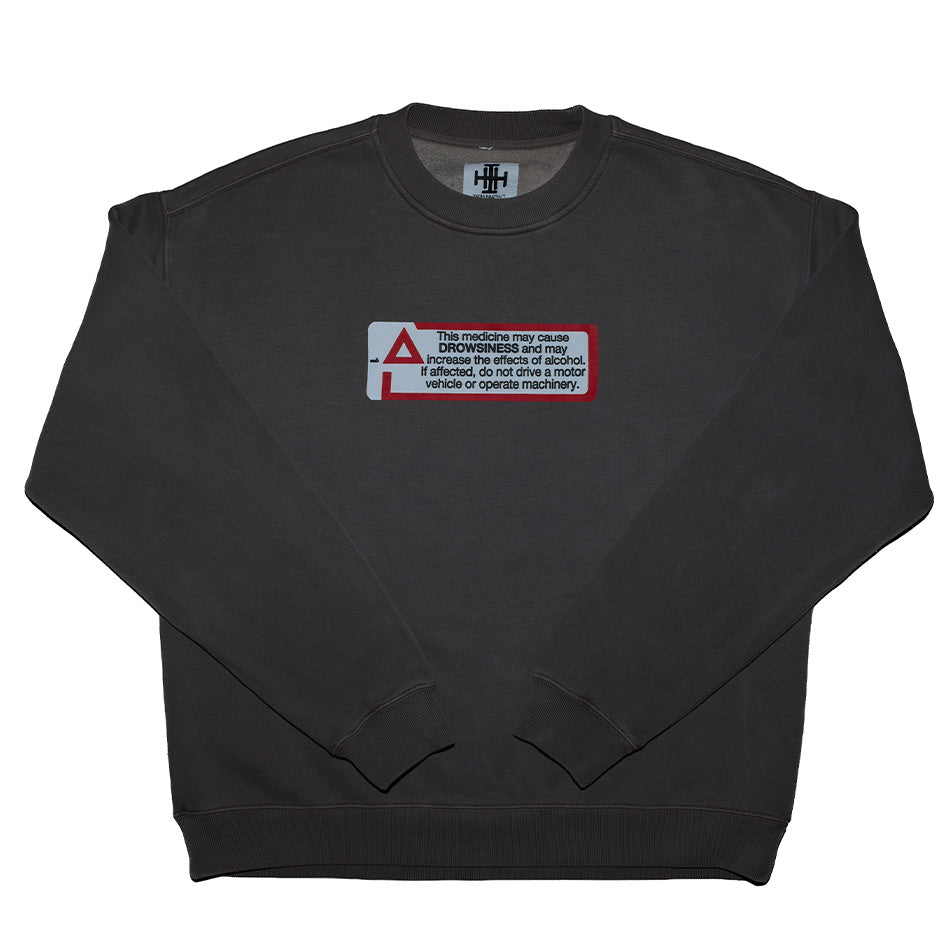 Drowsy Sticker Crew Neck