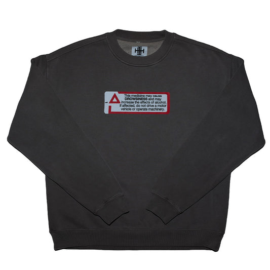 Drowsy Sticker Crew Neck